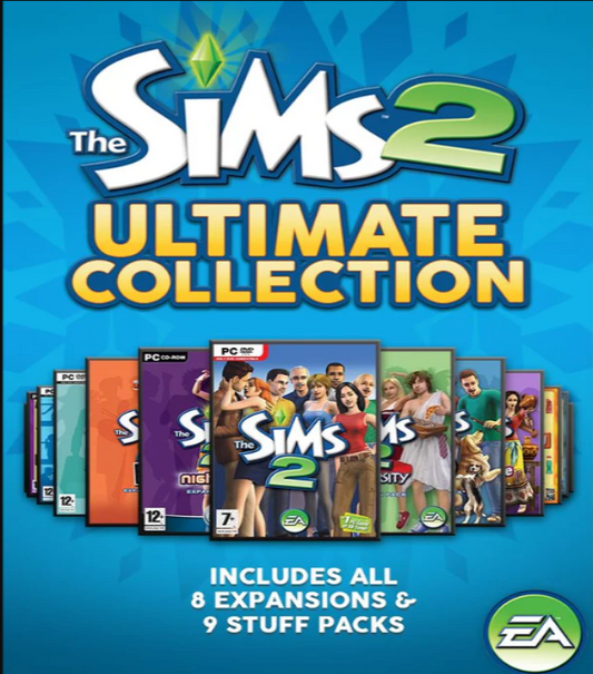 The Sims 2 Ultimate Collection With ALL Expansions And Stuff Packs – PC